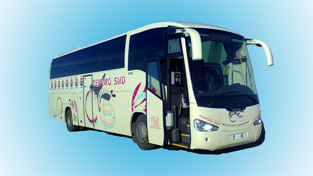 Centrosud Autoservizi autobus Metaponto - Potenza – Roma – Fiumicino